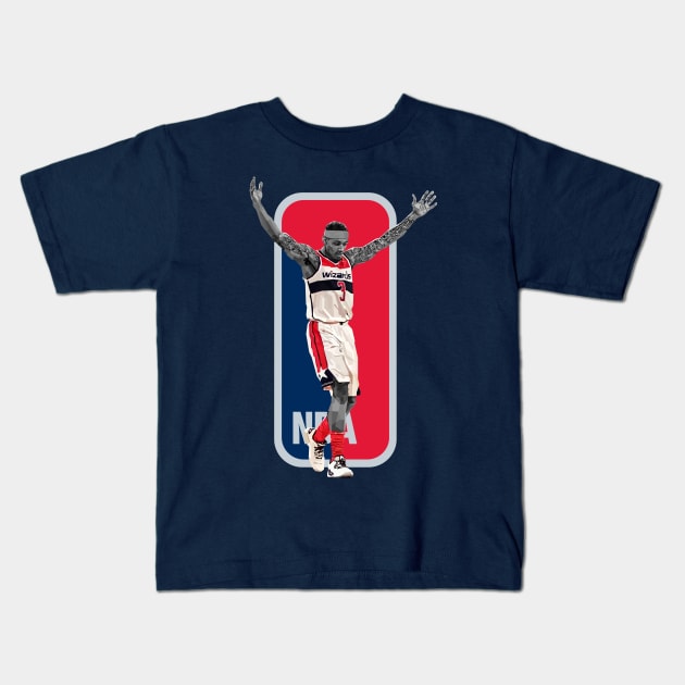 Bradley Beal NBA Kids T-Shirt by awangwidyatama